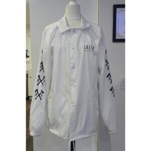 Jacks Surfboards Windbreaker Jacket Skull Tomahawks pre-owned XL